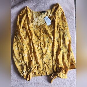 Fall Floral Top 💛